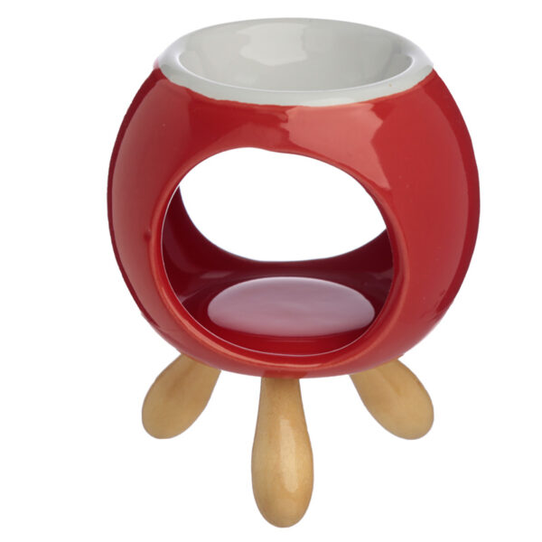 Ceramic Round Eden Oil Burner with Feet - Image 3