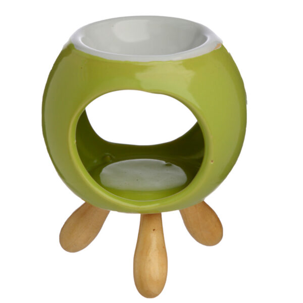 Ceramic Round Eden Oil Burner with Feet - Image 5