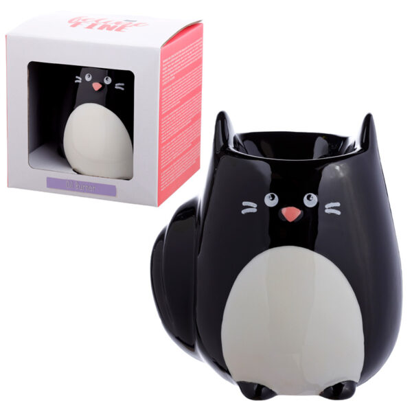 Ceramic Feline Fine Cat Shaped Oil Burner - Image 6