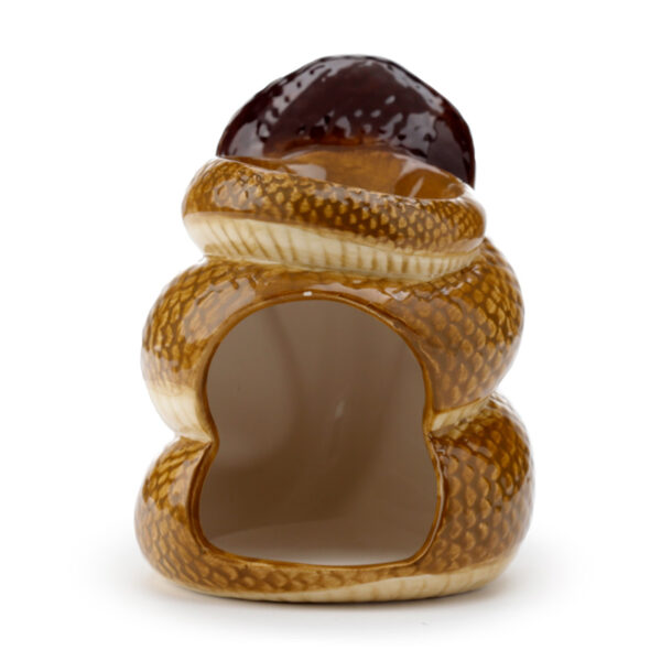 Ceramic Shaped Oil Burner - Cobra Snake - Image 3