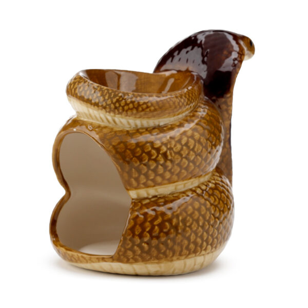 Ceramic Shaped Oil Burner - Cobra Snake - Image 7