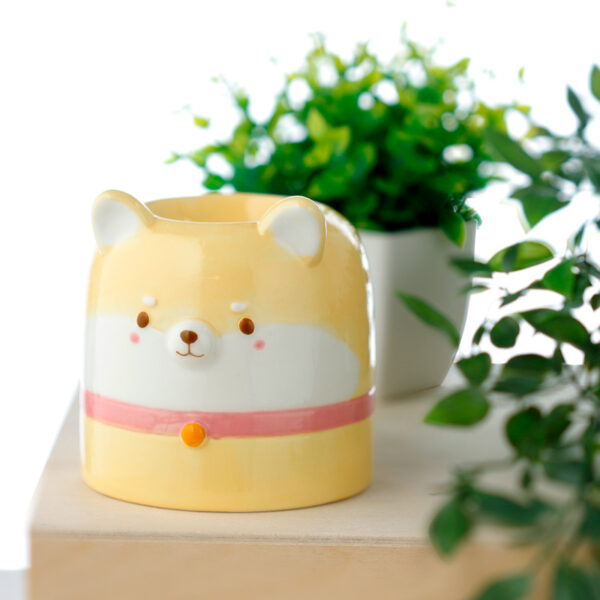 Ceramic Shiba Inu Shaped Oil Burner - Image 2