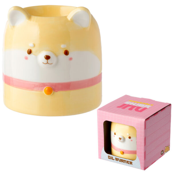 Ceramic Shiba Inu Shaped Oil Burner - Image 8