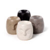 Ceramic Small Oil Burner - Eden Stone Effect Face - Image 2