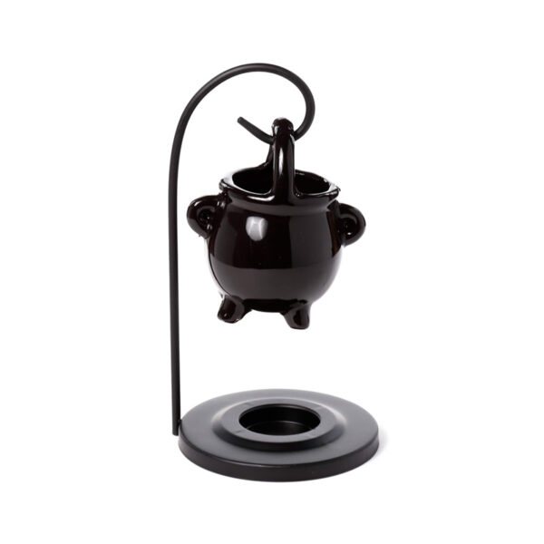 Ceramic Hanging Ceramic Oil Burner - Black Cauldron - Image 7