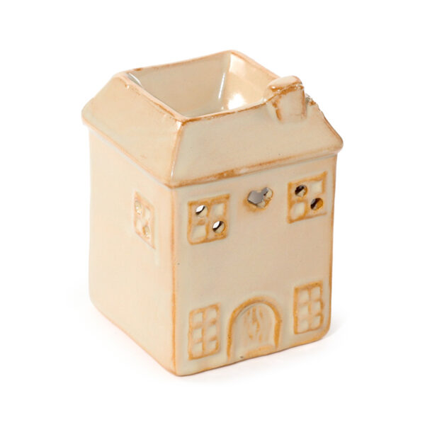 Porcelain Small Oil Burner - Eden House Shaped - Image 4