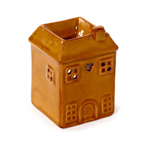 Porcelain Small Oil Burner - Eden House Shaped - Image 6