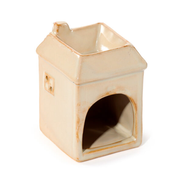 Porcelain Small Oil Burner - Eden House Shaped - Image 8