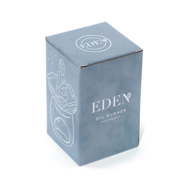 Porcelain Oil Burner - Eden Thai Buddha Lotus Flower - Image 2