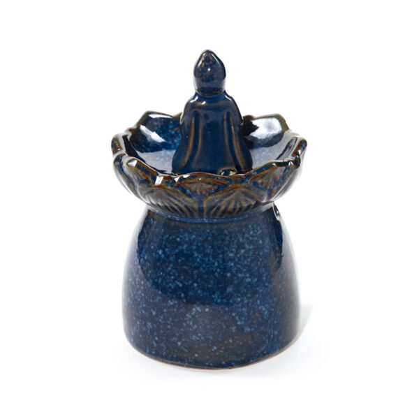 Porcelain Oil Burner - Eden Thai Buddha Lotus Flower - Image 8