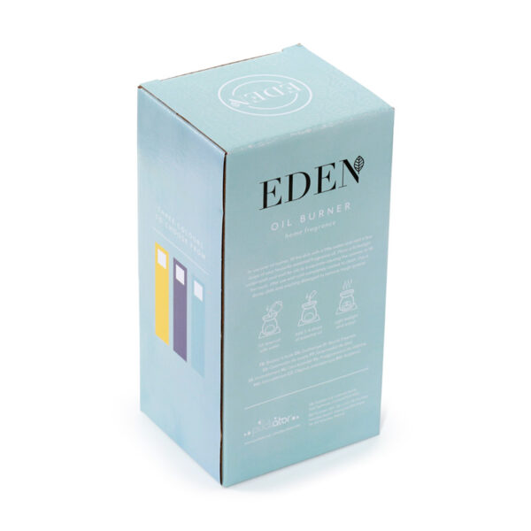 Hanging Porcelain Oil Burner - Eden House Shaped Stand - Image 9