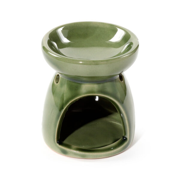 Porcelain Small Oil Burner - Eden Tree Motif - Image 6