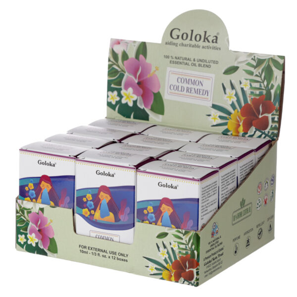 Goloka Blends Essential Oil 10ml - Cold Remedy - Image 2