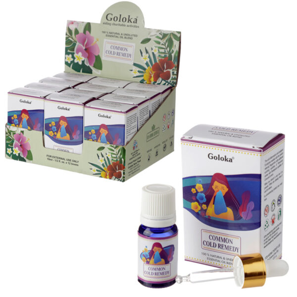 Goloka Blends Essential Oil 10ml - Cold Remedy - Image 3
