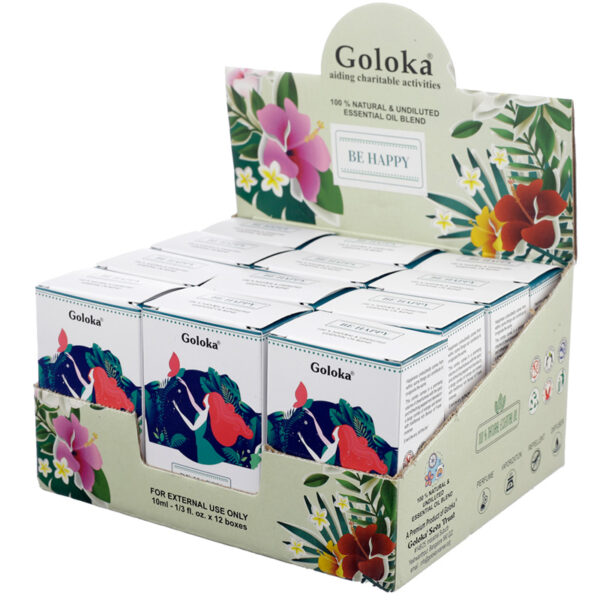 Goloka Blends Essential Oil 10ml - Be Happy - Image 2