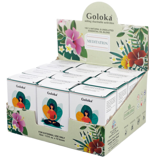 Goloka Blends Essential Oil 10ml - Meditation - Image 2