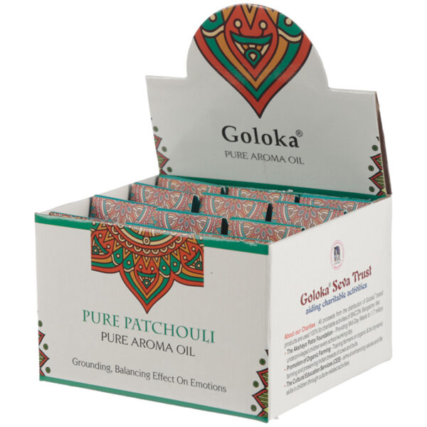 Goloka Fragrance Aroma Oils - Pure Patchouli - Image 2