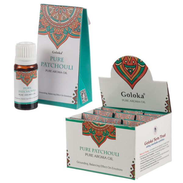 Goloka Fragrance Aroma Oils - Pure Patchouli - Image 3