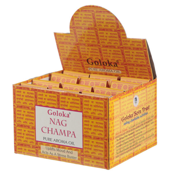 Goloka Fragrance Aroma Oils - Nag Champa - Image 2