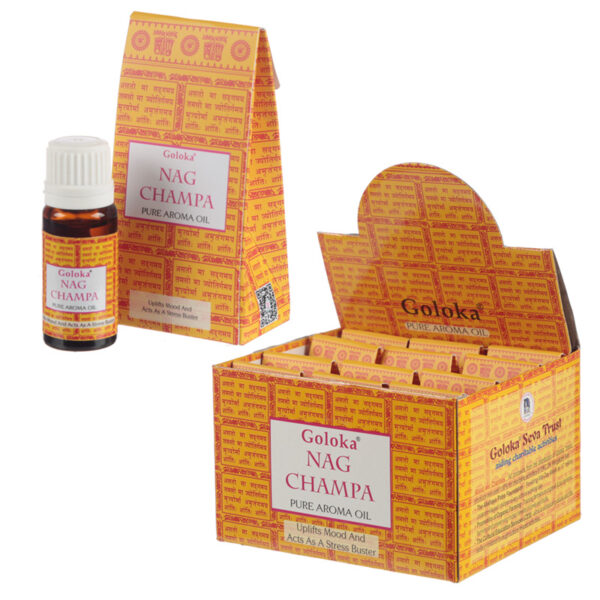 Goloka Fragrance Aroma Oils - Nag Champa - Image 3