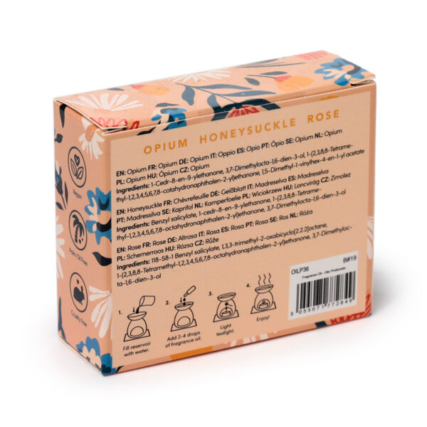 Set of 3 Fragrance Oils - Pick of the Bunch Rose, Honeysuckle, Opium - Image 6