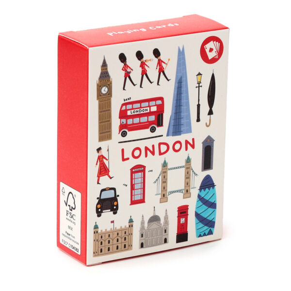 Standard Deck of Playing Cards - London Souvenir - Image 2