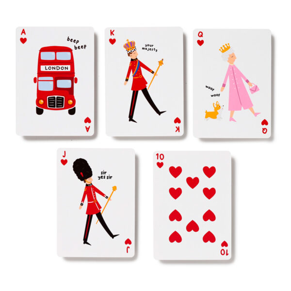 Standard Deck of Playing Cards - London Souvenir - Image 4