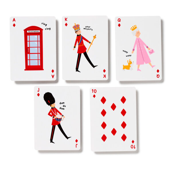 Standard Deck of Playing Cards - London Souvenir - Image 6