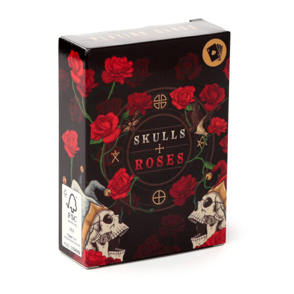 Standard Deck of Playing Cards - Skulls and Roses - Image 2