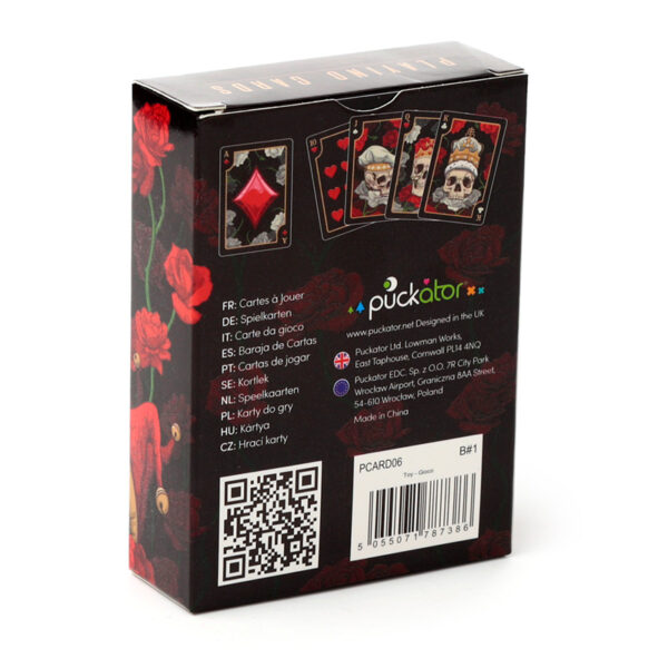 Standard Deck of Playing Cards - Skulls and Roses - Image 8