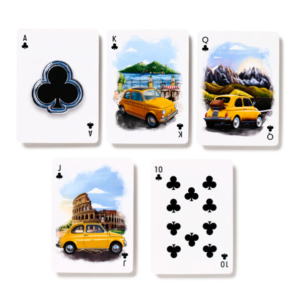 Standard Deck of Playing Cards - Fiat 500 - Image 5