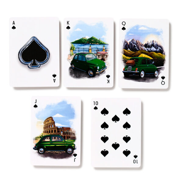 Standard Deck of Playing Cards - Fiat 500 - Image 7