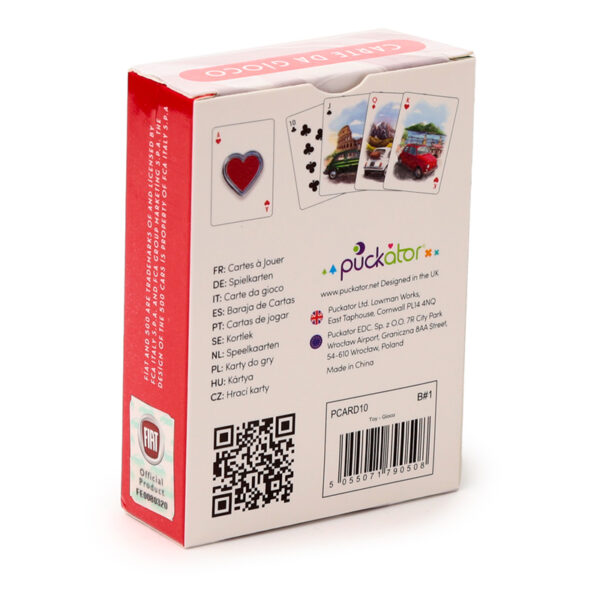 Standard Deck of Playing Cards - Fiat 500 - Image 8
