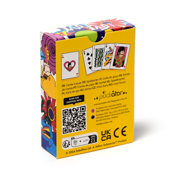 Standard Deck of Playing Cards - The Beatles Yellow Submarine - Image 8