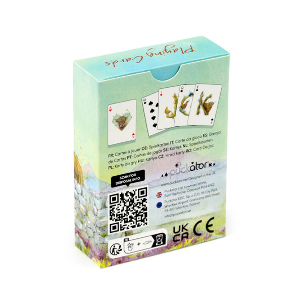 Standard Deck of Playing Cards - Jan Pashley Highland Coo - Image 10