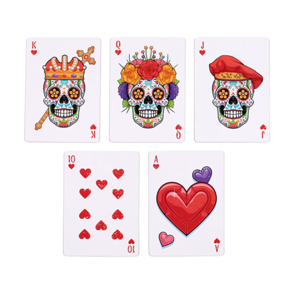 Standard Deck of Playing Cards - Day of the Dead - Image 5