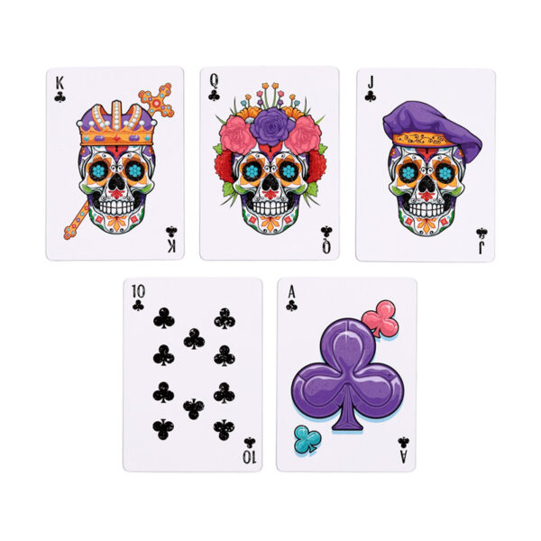 Standard Deck of Playing Cards - Day of the Dead - Image 6