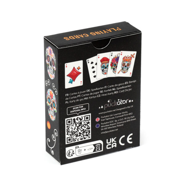 Standard Deck of Playing Cards - Day of the Dead - Image 10