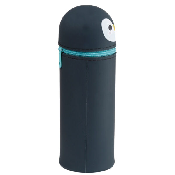 Silicone Upright Pencil Case - Adoramals Penguin - Image 4