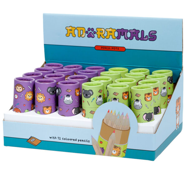 Colouring Pencil Tube - Adoramals Zoo - Image 7