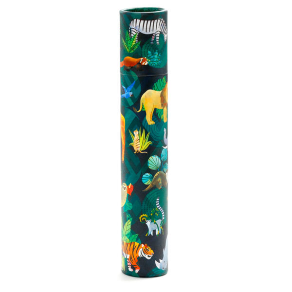 Large Colouring Pencil Tube - Animal Kingdom - Image 2