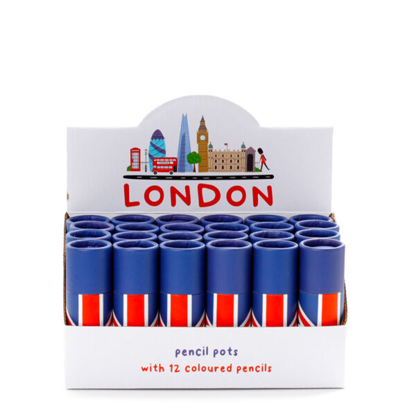 Colouring Pencil Tube - Union Jack - Image 8