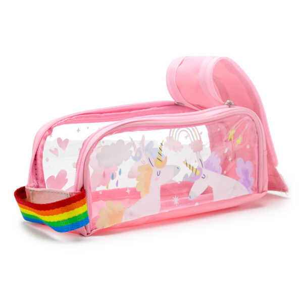 Clear Window Pencil Case - Unicorn Magic - Image 2