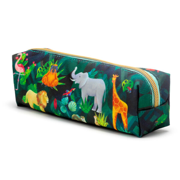 Canvas Pencil Case - Animal Kingdom - Image 3