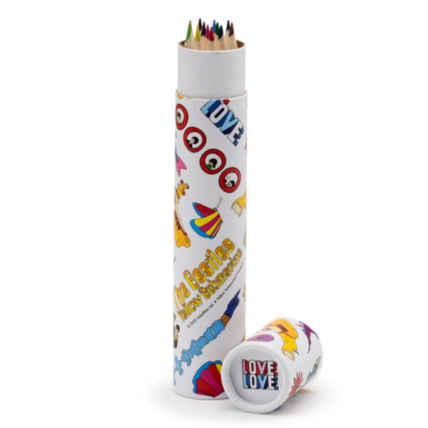 Large Colouring Pencil Tube - The Beatles Yellow Submarine - Image 4