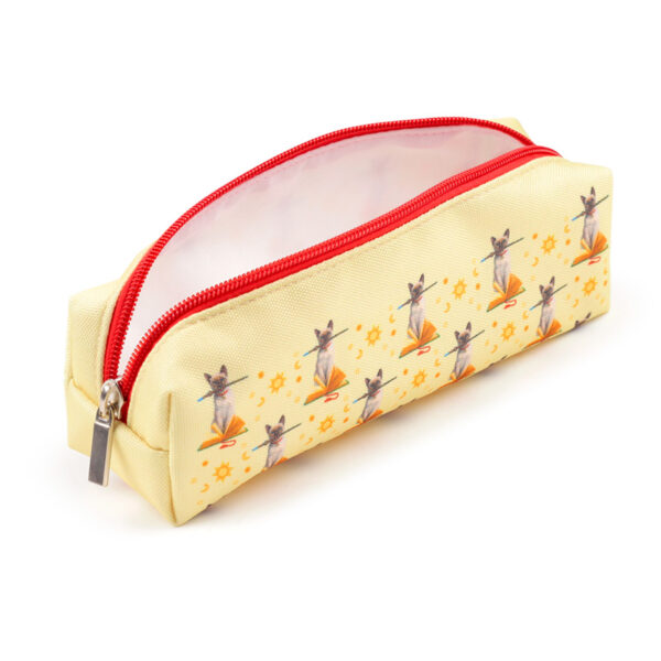Canvas Pencil Case - Lisa Parker Hocus Pocus Cat - Image 2