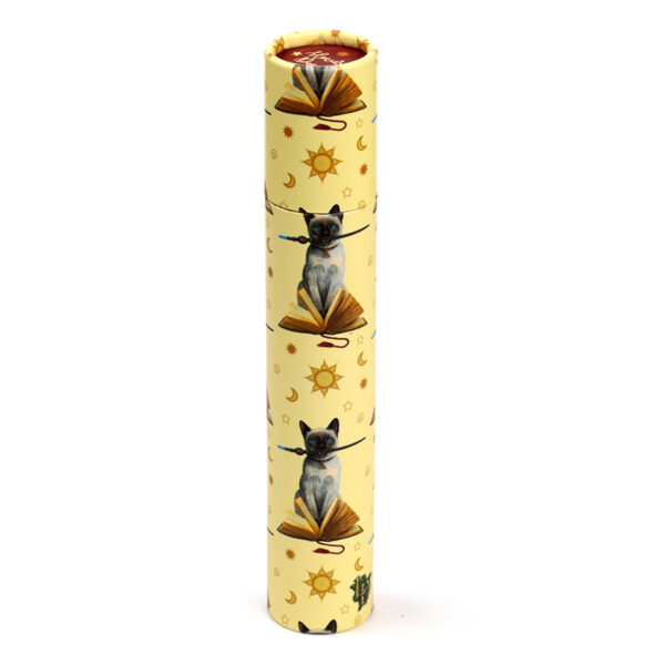 Large Colouring Pencil Tube - Lisa Parker Hocus Pocus Cat - Image 6