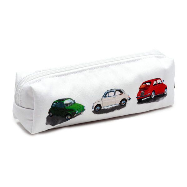 Canvas Pencil Case - Fiat 500 - Image 2
