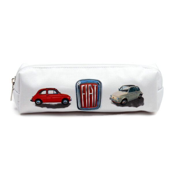 Canvas Pencil Case - Fiat 500 - Image 5