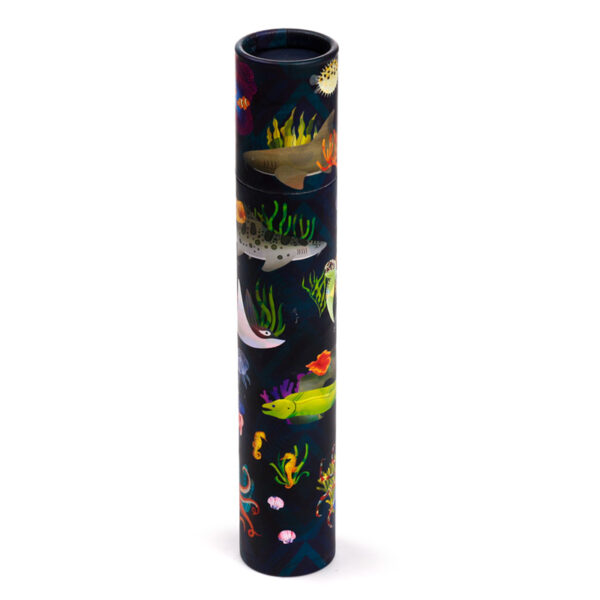 Large Colouring Pencil Tube - Marine Kingdom - Image 2